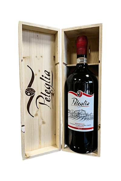 Peteglia - Montecucco Sangiovese (1.5 l) 2018 fadobozban